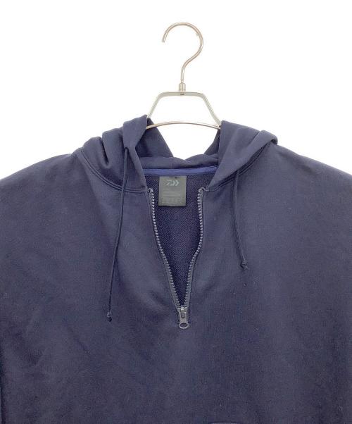DAIWA PIER39（ダイワ ピア39）DAIWA PIER39 (ダイワ ピア39) ハーフジップパーカー ネイビー サイズ:Sの古着・服飾アイテム