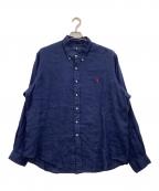 RALPH LAURENラルフローレン）の古着「長袖シャツ」｜ネイビー