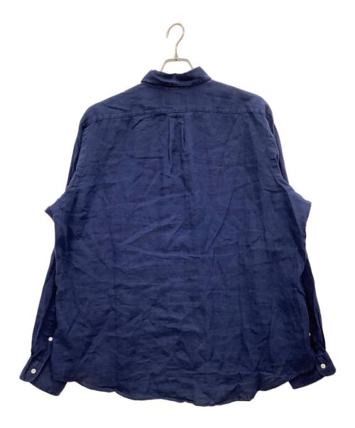 RALPH LAUREN（ラルフローレン）RALPH LAUREN (ラルフローレン) 長袖シャツ ネイビー サイズ:XXLの古着・服飾アイテム