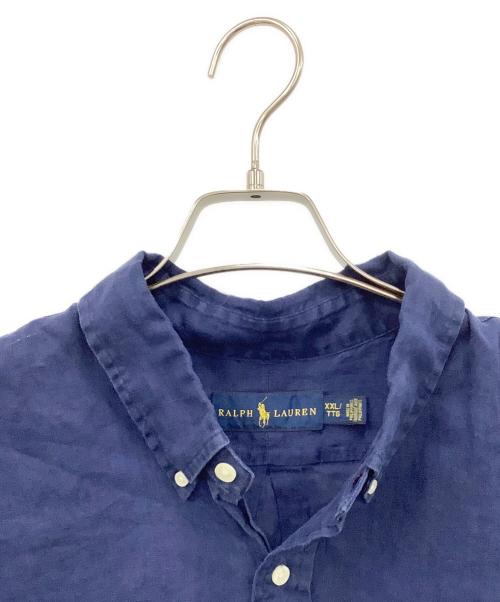 RALPH LAUREN（ラルフローレン）RALPH LAUREN (ラルフローレン) 長袖シャツ ネイビー サイズ:XXLの古着・服飾アイテム