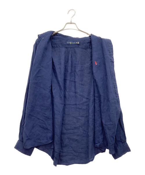 RALPH LAUREN（ラルフローレン）RALPH LAUREN (ラルフローレン) 長袖シャツ ネイビー サイズ:XXLの古着・服飾アイテム