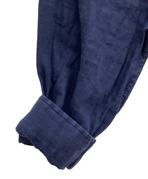 RALPH LAUREN（ラルフローレン）RALPH LAUREN (ラルフローレン) 長袖シャツ ネイビー サイズ:XXLの古着・服飾アイテム