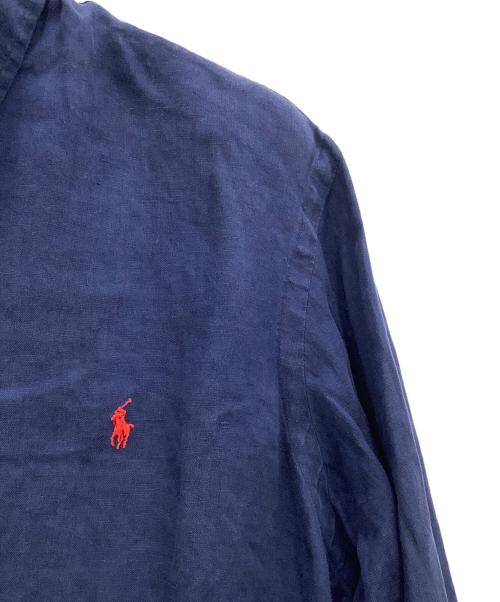 RALPH LAUREN（ラルフローレン）RALPH LAUREN (ラルフローレン) 長袖シャツ ネイビー サイズ:XXLの古着・服飾アイテム