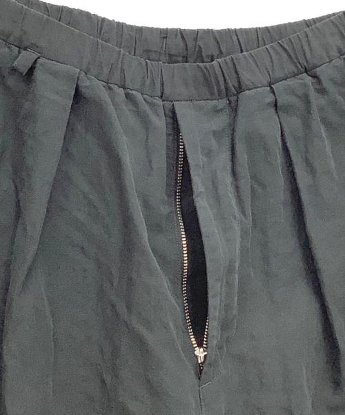 JOURNAL STANDARD（ジャーナルスタンダード）JOURNAL STANDARD (ジャーナルスタンダード) アンイーヴン ラミーコットン ワイド ドロー パンツ ブラック サイズ:Mの古着・服飾アイテム