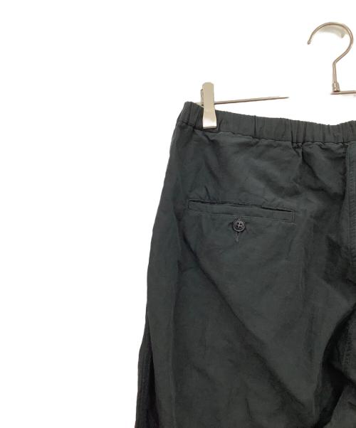 JOURNAL STANDARD（ジャーナルスタンダード）JOURNAL STANDARD (ジャーナルスタンダード) アンイーヴン ラミーコットン ワイド ドロー パンツ ブラック サイズ:Mの古着・服飾アイテム
