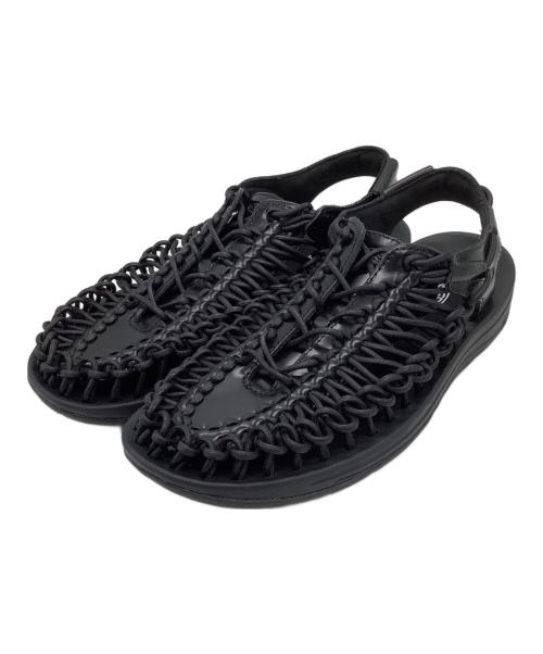 KEEN（キーン）KEEN (キーン) オールジェンダー ユニーク レザー ブラック サイズ:26の古着・服飾アイテム