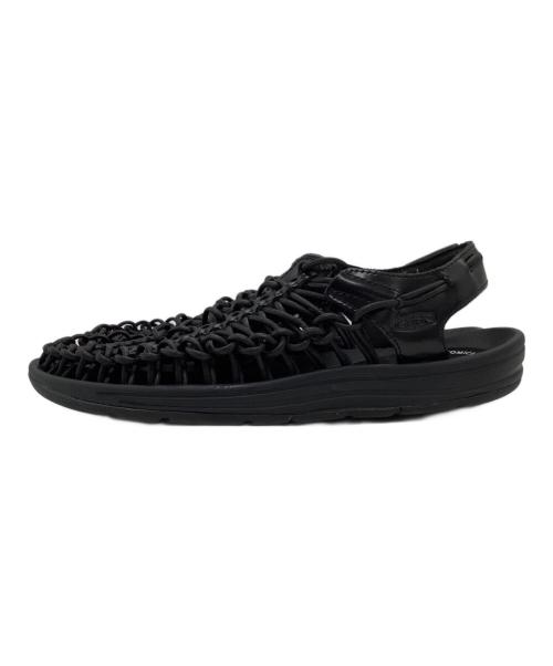 KEEN（キーン）KEEN (キーン) オールジェンダー ユニーク レザー ブラック サイズ:26の古着・服飾アイテム