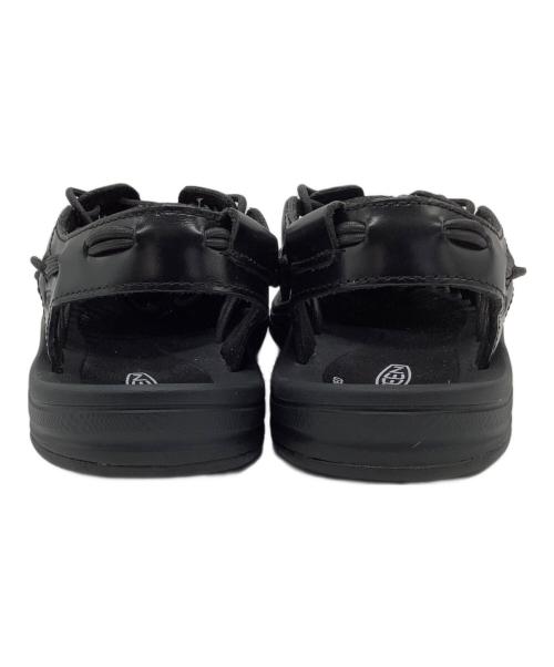 KEEN（キーン）KEEN (キーン) オールジェンダー ユニーク レザー ブラック サイズ:26の古着・服飾アイテム