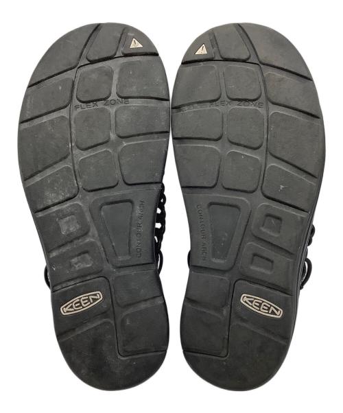 KEEN（キーン）KEEN (キーン) オールジェンダー ユニーク レザー ブラック サイズ:26の古着・服飾アイテム
