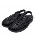 KEEN（キーン）の古着「オールジェンダー ユニーク レザー」｜ブラック