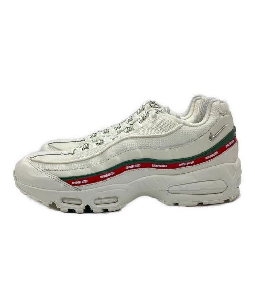 NIKE（ナイキ）NIKE (ナイキ) UNDEFEATED (アンディフィーテッド) AIR MAX 95 SP アイボリー サイズ:29の古着・服飾アイテム