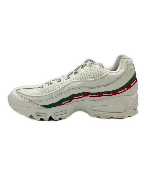 NIKE（ナイキ）NIKE (ナイキ) UNDEFEATED (アンディフィーテッド) AIR MAX 95 SP アイボリー サイズ:29の古着・服飾アイテム
