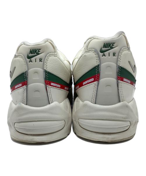 NIKE（ナイキ）NIKE (ナイキ) UNDEFEATED (アンディフィーテッド) AIR MAX 95 SP アイボリー サイズ:29の古着・服飾アイテム