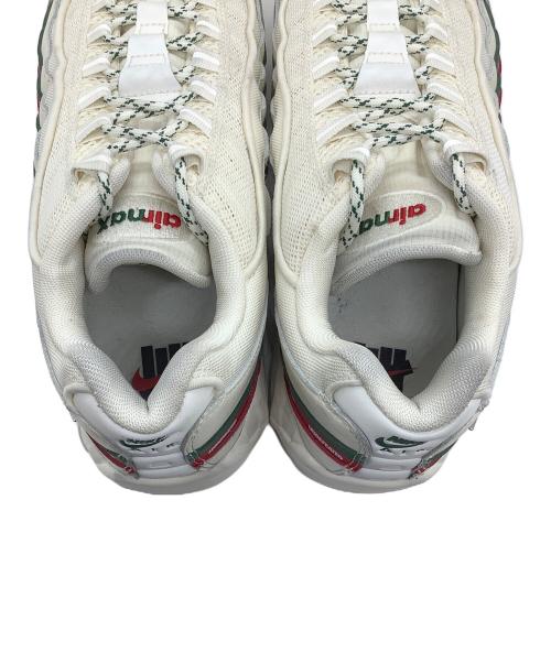 NIKE（ナイキ）NIKE (ナイキ) UNDEFEATED (アンディフィーテッド) AIR MAX 95 SP アイボリー サイズ:29の古着・服飾アイテム