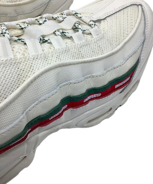 NIKE（ナイキ）NIKE (ナイキ) UNDEFEATED (アンディフィーテッド) AIR MAX 95 SP アイボリー サイズ:29の古着・服飾アイテム