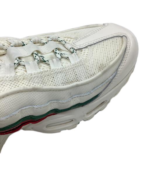 NIKE（ナイキ）NIKE (ナイキ) UNDEFEATED (アンディフィーテッド) AIR MAX 95 SP アイボリー サイズ:29の古着・服飾アイテム