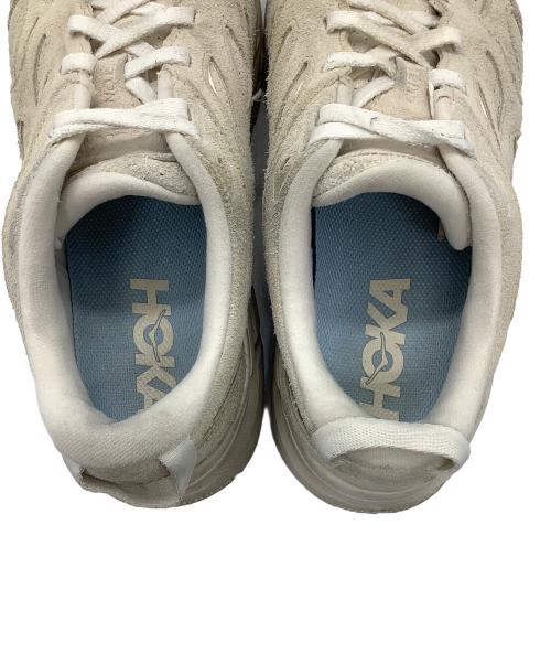 HOKA（ホカ）HOKA (ホカ) ローカットスニーカー アイボリー サイズ:26.5の古着・服飾アイテム