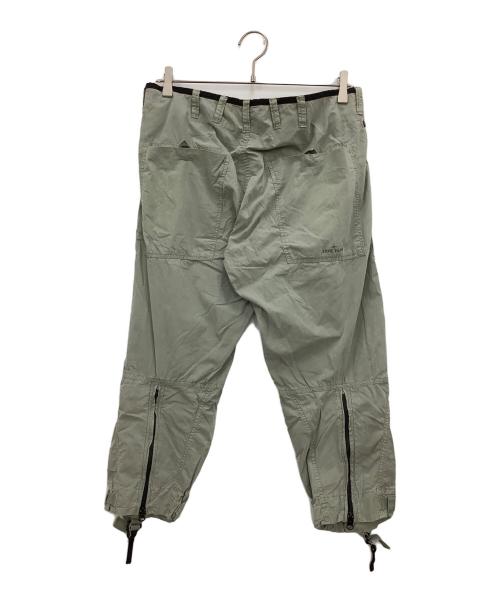 STONE ISLAND（ストーンアイランド）STONE ISLAND (ストーンアイランド) クロップドパンツ カーキ サイズ:46の古着・服飾アイテム