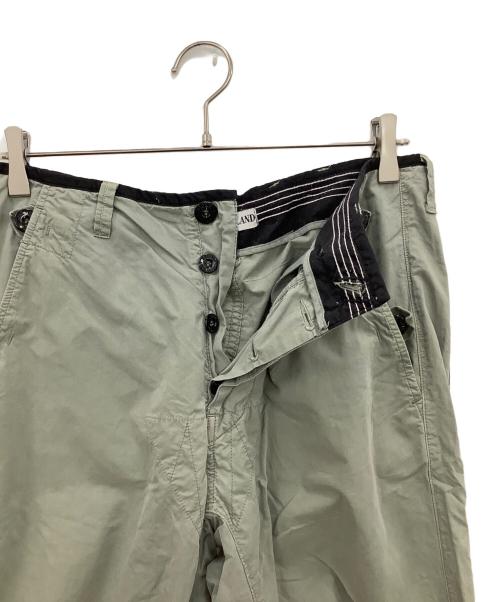 STONE ISLAND（ストーンアイランド）STONE ISLAND (ストーンアイランド) クロップドパンツ カーキ サイズ:46の古着・服飾アイテム