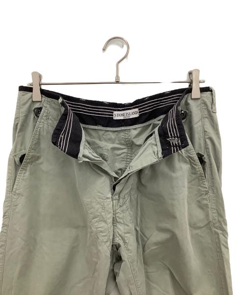 STONE ISLAND（ストーンアイランド）STONE ISLAND (ストーンアイランド) クロップドパンツ カーキ サイズ:46の古着・服飾アイテム