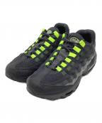NIKEナイキ）の古着「ローカットスニーカー」｜ブラック×イエロー