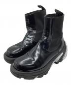 1017 ALYX 9SMテンセブンティーン アリクス ナインエスエム）の古着「LEATHER CHELSEA BOOTS」｜ブラック×シルバー