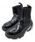 1017 ALYX 9SM（テンセブンティーン アリクス ナインエスエム）の古着「LEATHER CHELSEA BOOTS」｜ブラック×シルバー