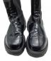 中古・古着 1017 ALYX 9SM (テンセブンティーン アリクス ナインエスエム) LEATHER CHELSEA BOOTS ブラック×シルバー サイズ:42：40000円