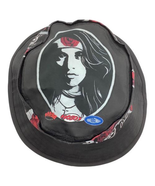 CHALLENGER（チャレンジャー）CHALLENGER (チャレンジャー) BOSCH (ボッシュ) HOSOI (ホソイ) バケットハット ブラック サイズ:LARGEの古着・服飾アイテム