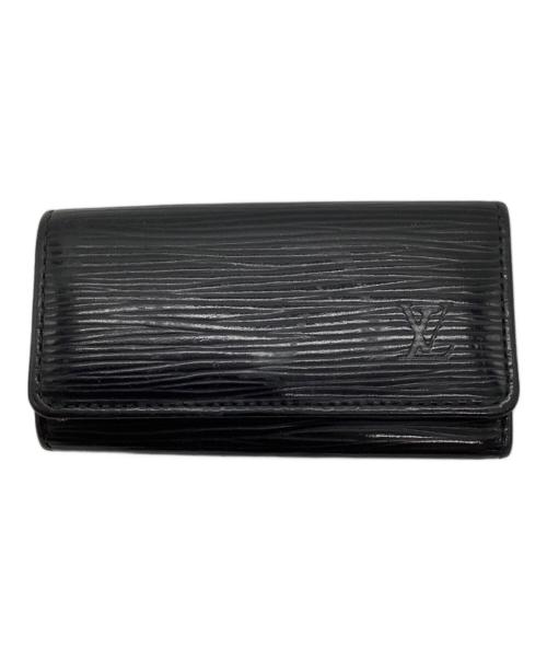 LOUIS VUITTON（ルイ ヴィトン）LOUIS VUITTON (ルイ ヴィトン) キーケース/ミュルティクレ4 ブラックの古着・服飾アイテム