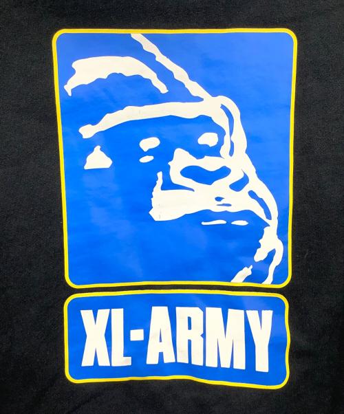 X-LARGE（エクストララージ）X-LARGE (エクストララージ) プルオーバーパーカー ブラック サイズ:XLの古着・服飾アイテム