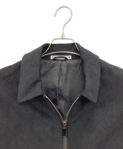 ZARA（ザラ）ZARA (ザラ) ブルゾン ブラック サイズ:Mの古着・服飾アイテム