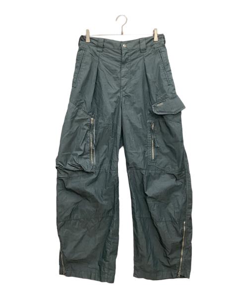 PUBLIC TOKYO（パブリックトウキョウ）PUBLIC TOKYO (パブリックトウキョウ) オーバーダイアシメカーゴ グレー サイズ:2の古着・服飾アイテム