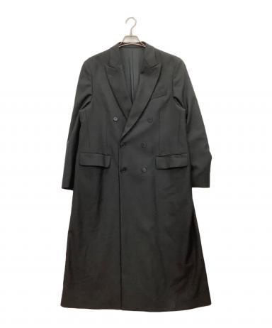 中古・古着通販】LIDnM (リドム) DOUBLE BREASTED CHESTER ブラック