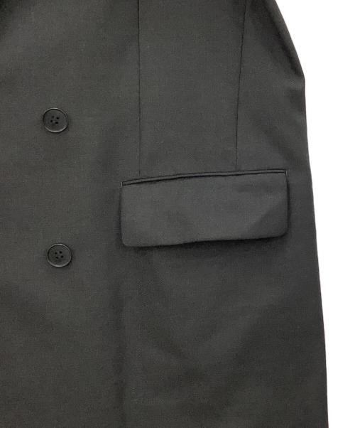 LIDnM（リドム）LIDnM (リドム) DOUBLE BREASTED CHESTER ブラック サイズ:Lの古着・服飾アイテム