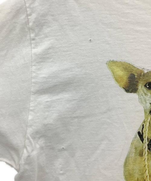 BALZOUT（バルズアウト）BALZOUT (バルズアウト) 半袖Tシャツ ホワイト サイズ:XLの古着・服飾アイテム