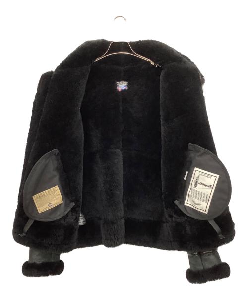 AVIREX（アヴィレックス）AVIREX (アヴィレックス) B-3フライトジャケット ブラック サイズ:38の古着・服飾アイテム