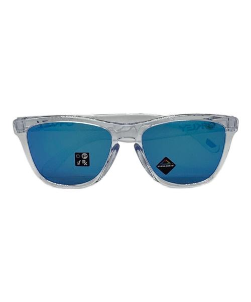 OAKLEY（オークリー）OAKLEY (オークリー) サングラス クリア×ブルーの古着・服飾アイテム