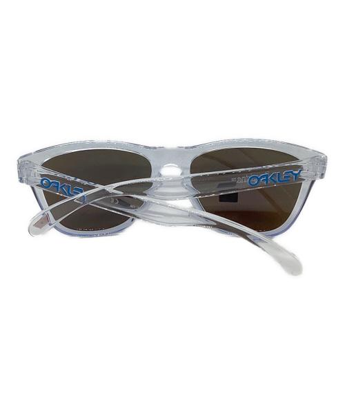 OAKLEY（オークリー）OAKLEY (オークリー) サングラス クリア×ブルーの古着・服飾アイテム