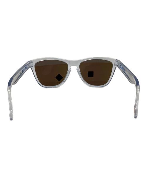 OAKLEY（オークリー）OAKLEY (オークリー) サングラス クリア×ブルーの古着・服飾アイテム