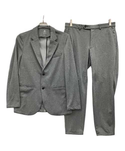 adidas（アディダス）adidas (アディダス) セットアップ グレー サイズ:Lの古着・服飾アイテム
