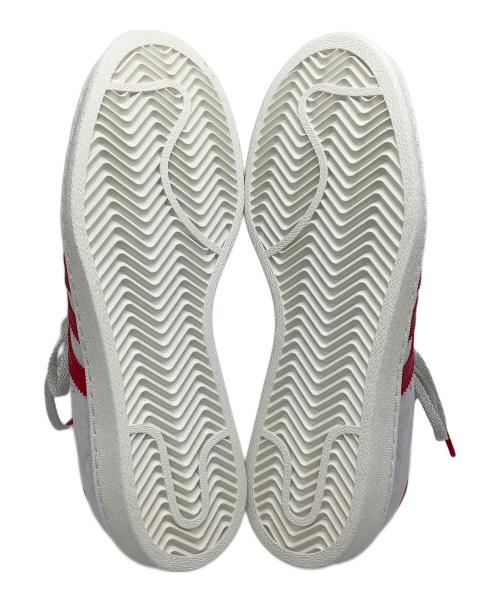 adidas（アディダス）adidas (アディダス) CAMPUS 80s GY4580 オフホワイト×レッド サイズ:24㎝の古着・服飾アイテム