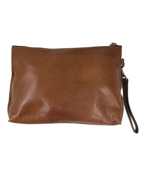 COACH（コーチ）COACH (コーチ) クラッチバッグ ブラウンの古着・服飾アイテム
