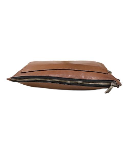 COACH（コーチ）COACH (コーチ) クラッチバッグ ブラウンの古着・服飾アイテム