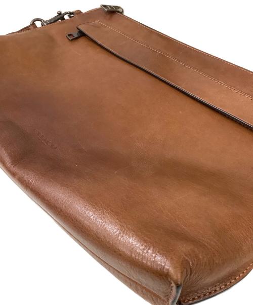 COACH（コーチ）COACH (コーチ) クラッチバッグ ブラウンの古着・服飾アイテム