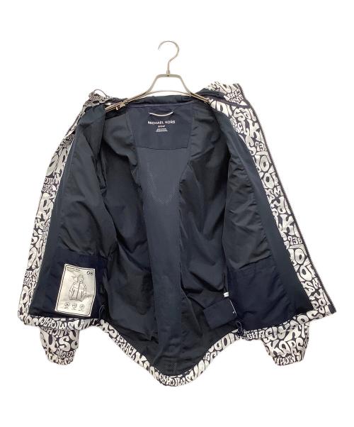 MICHAEL KORS（マイケルコース）MICHAEL KORS (マイケルコース) ナイロンジャケット ホワイト×ネイビー サイズ:Sの古着・服飾アイテム
