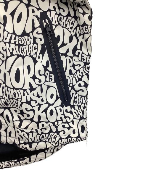 MICHAEL KORS（マイケルコース）MICHAEL KORS (マイケルコース) ナイロンジャケット ホワイト×ネイビー サイズ:Sの古着・服飾アイテム