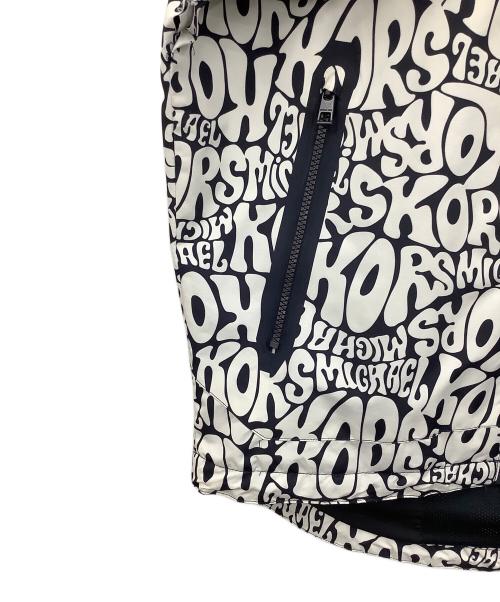 MICHAEL KORS（マイケルコース）MICHAEL KORS (マイケルコース) ナイロンジャケット ホワイト×ネイビー サイズ:Sの古着・服飾アイテム