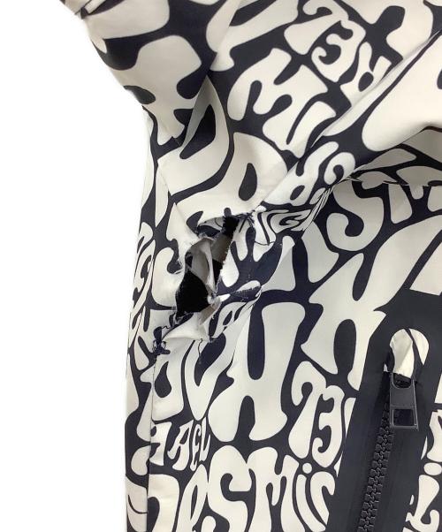 MICHAEL KORS（マイケルコース）MICHAEL KORS (マイケルコース) ナイロンジャケット ホワイト×ネイビー サイズ:Sの古着・服飾アイテム