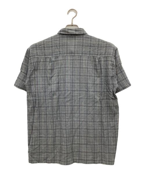 Patagonia（パタゴニア）Patagonia (パタゴニア) 半袖シャツ ネイビー サイズ:Mの古着・服飾アイテム